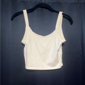White Crop Top